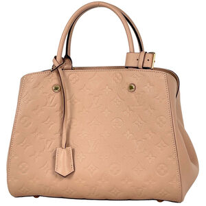 Louis Vuitton Montaigne MM 2-Way Shoulder Bag/Handbag, Monogram Empreinte, Du...